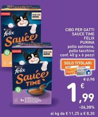 Purina - Cibo Per Gatti Sauce Time Felix