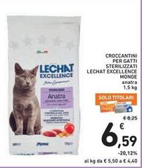 Monge - Croccantini Per Gatti Sterilizzati Lechat Excellence