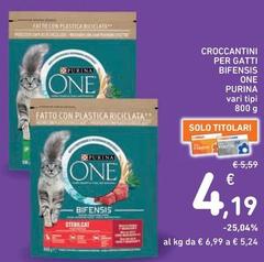 Purina - Croccantini Per Gatti Bifensis One