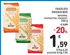 Grissin bon - Fagolosi