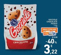 Pavesi - Gocciole Chocolate