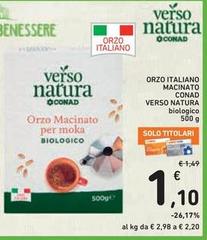 Benessere - Orzo Italiano Macinato