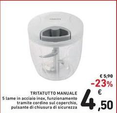 Tritatutto Manuale