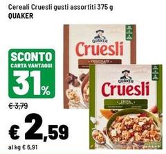 Quaker - Cereali Cruesli