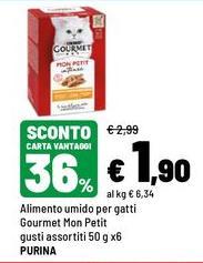 Purina - Alimento Umido Per Gatti Gourmet Mon Petit