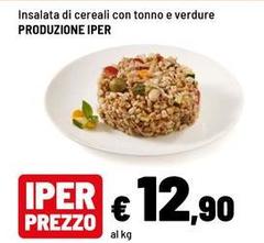 Iper - Insalata Di Cereali Con Tonno E Verdure