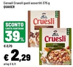 Quaker - Cereali Cruesli