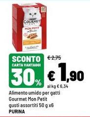 Purina - Alimento Umido Per Gatti Gourmet Mon Petit