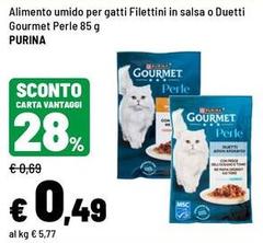 Purina - Alimento Umido Per Gatti Filettini In Salsa O Duetti Gourmet Perle