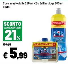 Finish - Curalavastoviglie O Brillasciuga