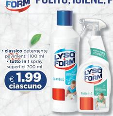 Lysoform - Classico Detergente Pavimenti