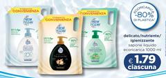 Fresh - Delicato/ Nutriente/ Igienizzante Sapone Liquido Ecoricarica