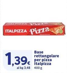 Italpizza - Base Rettangolare Per Pizza