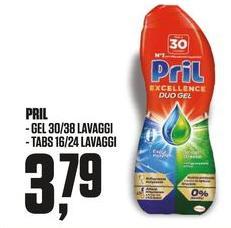 Pril - Gel 30/38 Lavaggi/ Tabs