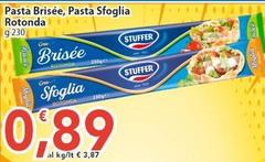 Stuffer - Pasta Brisée, Pasta Sfoglia Rotonda