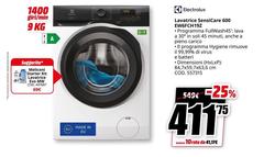Electrolux - Lavatrice SENSICARE 600 EW6CH25