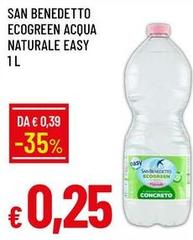 San Benedetto - Ecogreen Acqua Naturale Easy