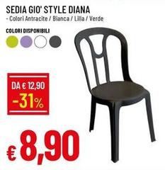 Sedia Gio' Style Diana