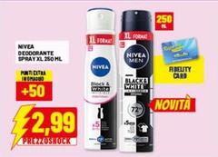 Nivea - Deodorante Spray Xl 250 Ml