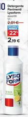 Lysoform - Detergente Pavimenti