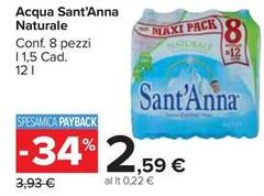 Sant'anna - Acqua Naturale