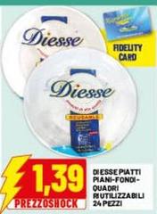 Diesse - Piatti Piani-Fondi- Quadri Riutilizzabili