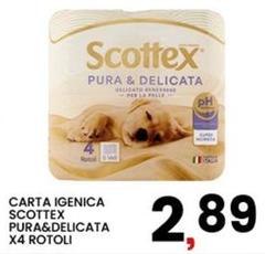 Scottex - Carta Igenica Pura&Delicata
