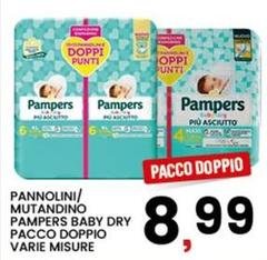 Pampers - Pannolini/Mutandino Baby Dry Pacco Doppio