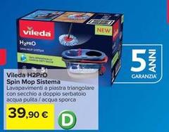Vileda - H2P7O Spin Mop Sistema