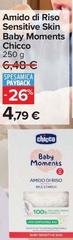 Chicco - Amido Di Riso Sensitive Skin Baby Moments