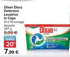 Dixan -  Discs Detersivo Lavatrice In Caps