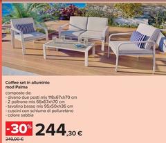 Basso - Coffee Set In Alluminio Mod Palma