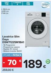 Daya - Lavatrice Slim  DSW71225M18A11