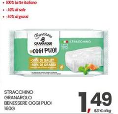 Granarolo - Stracchino Benessere Oggi Puoi