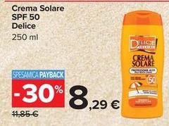 Delice - Crema Solare Spf 50
