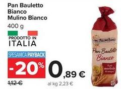 Mulino Bianco - Pan Bauletto Bianco