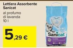 Sanicat - Lettiera Assorbente Al Profumo Di Lavanda