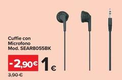 Beko - Cuffie Con Microfono Mod. Sear8055bk