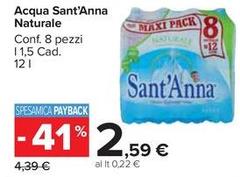 Sant'anna - Acqua Naturale