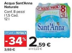 Sant'anna - Acqua Naturale