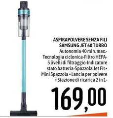 Samsung - Aspirapolvere Senza Fili  Jet60 Turbo