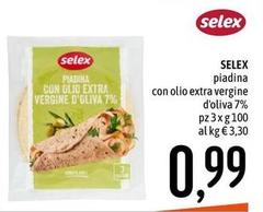 Selex - Piadina Con Olio Extra Vergine D'oliva 7%