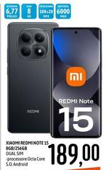Xiaomi - Redmi Note 15 8G/P56GB