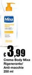 Mixa - Crema Body  Rigenerante