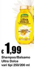 Garnier - Shampoo/Balsamo Ultra Dolce