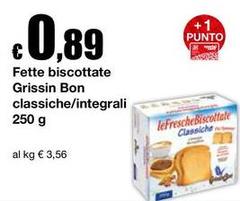 Grissin bon - Fette Biscottate Classiche