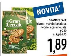 Gran cereale - Biscotti Mandorla Salata, Nocciola Caramellata