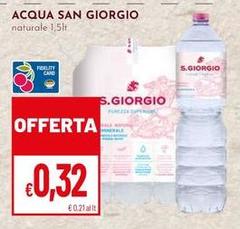 San giorgio - Acqua