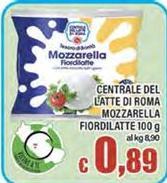 Centrale del latte di roma - Mozzarella Fiordilatte