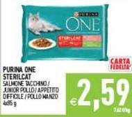 Purina - One Sterilcat Salmone Tacchino/Junior Pollo/Appetito